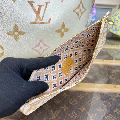 Louis Vuitton Neverfull MM M22978 M22979 M22980 Beige - Image 8
