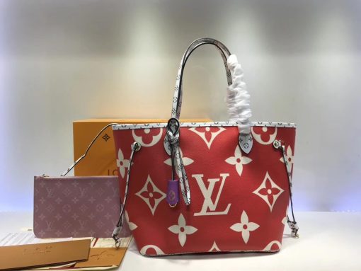 Louis Vuitton Neverfull MM M44567 M44568 M44588 Red - Image 2