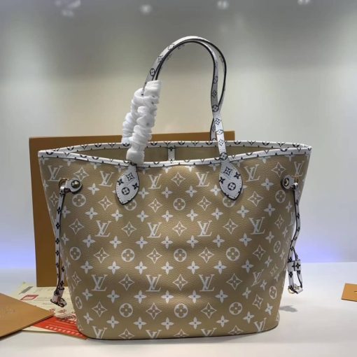 Louis Vuitton Neverfull MM M44567 M44568 M44588 Green - Image 6
