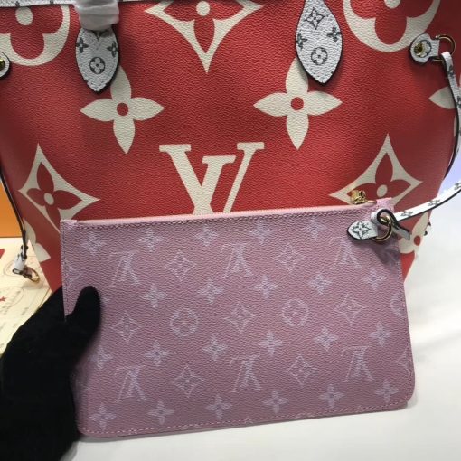 Louis Vuitton Neverfull MM M44567 M44568 M44588 Red - Image 4