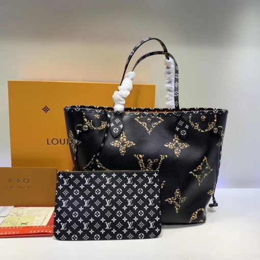 Louis Vuitton Neverfull MM M44676 M44716 Black - Image 2