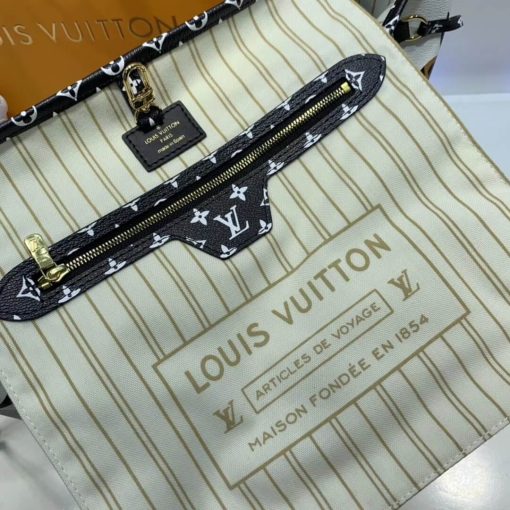 Louis Vuitton Neverfull MM M44676 M44716 White - Image 10