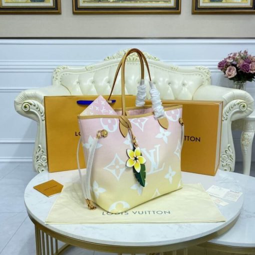 Louis Vuitton Neverfull MM M45678 M45679 M45680 Pink - Image 5