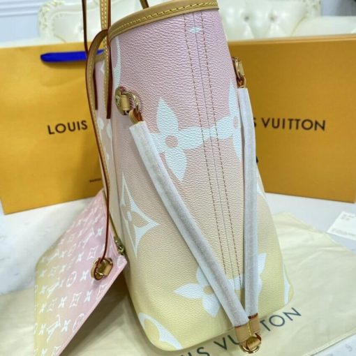 Louis Vuitton Neverfull MM M45678 M45679 M45680 Pink - Image 9