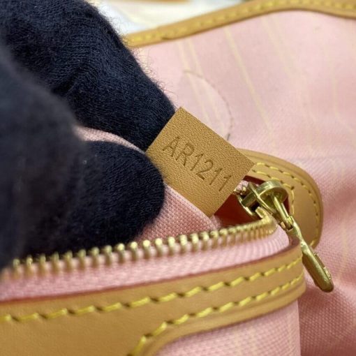 Louis Vuitton Neverfull MM M45678 M45679 M45680 Pink - Image 15