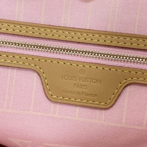 Louis Vuitton Neverfull MM M45678 M45679 M45680 Pink - Image 16
