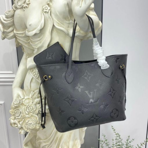 Louis Vuitton Neverfull MM M45684 M45685 M45686 Black - Image 3