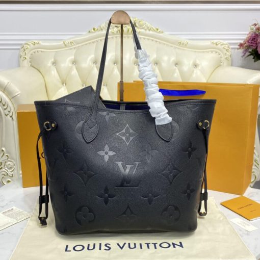 Louis Vuitton Neverfull MM M45684 M45685 M45686 Black - Image 4