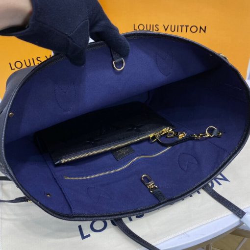 Louis Vuitton Neverfull MM M45684 M45685 M45686 Black - Image 12