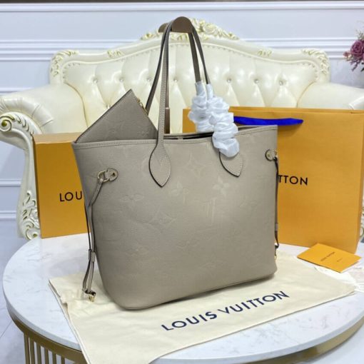Louis Vuitton Neverfull MM M45684 M45685 M45686 Grey - Image 4