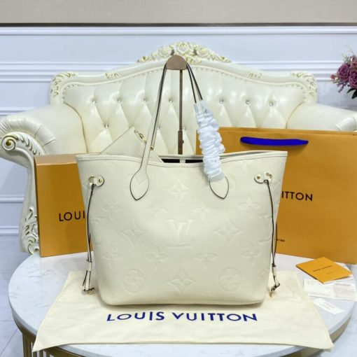 Louis Vuitton Neverfull MM M45684 M45685 M45686 Cream - Image 3