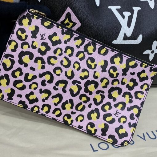 Louis Vuitton Neverfull MM M45818 M45819 Black - Image 10