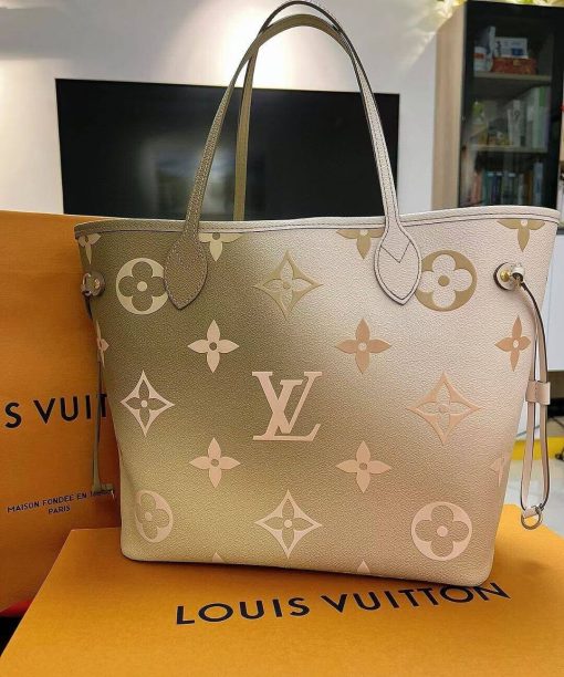 Louis Vuitton Neverfull MM M59859 Sunset Kaki - Image 3