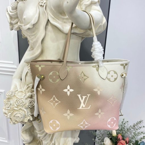 Louis Vuitton Neverfull MM M59859 Sunset Kaki - Image 5