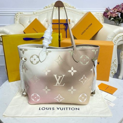 Louis Vuitton Neverfull MM M59859 Sunset Kaki - Image 8