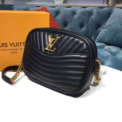 Louis Vuitton New Wave Camera Bag M53682 Black - Image 3