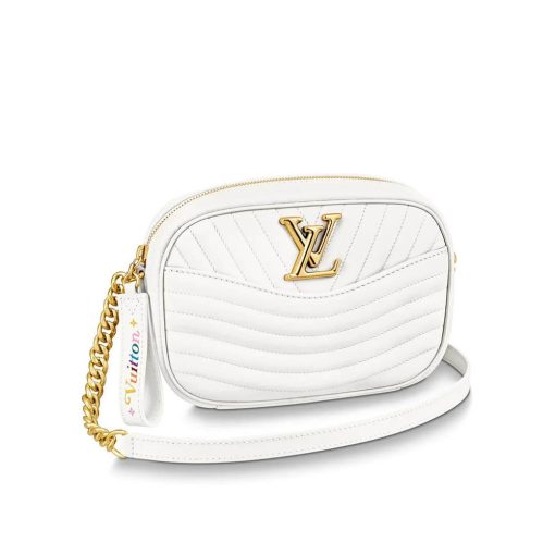 Louis Vuitton New Wave Camera Bag M53682 White