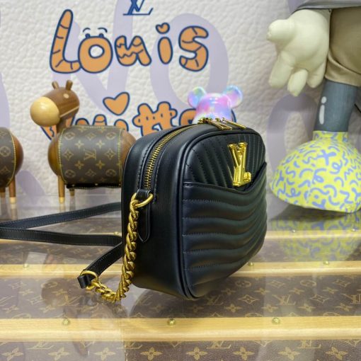 Louis Vuitton New Wave Camera Bag M58677 Black - Image 7