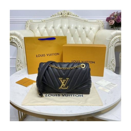 Louis Vuitton New Wave Chain Bag M58552 Black - Image 3