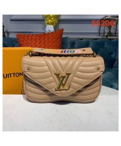 Louis Vuitton New Wave Chain Bag MM M51946 Camel