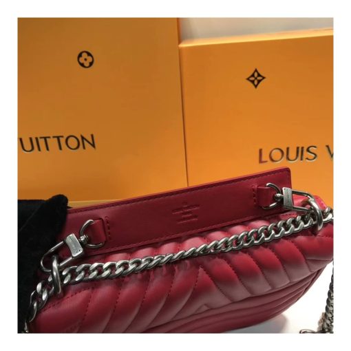 Louis Vuitton New Wave Chain Bag MM M51946 Red - Image 5