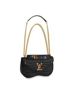Louis Vuitton New Wave Chain Bag MM M51946 Black