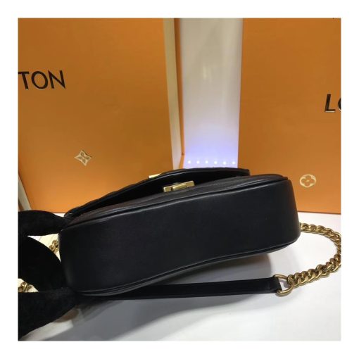 Louis Vuitton New Wave Chain Bag PM M51683 Black - Image 6
