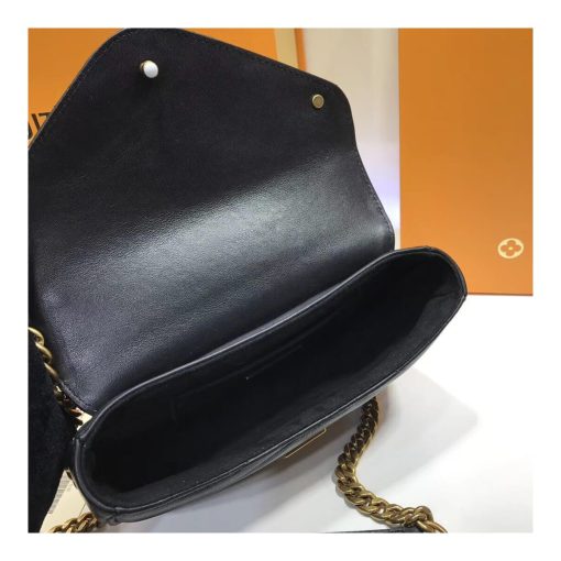 Louis Vuitton New Wave Chain Bag PM M51683 Black - Image 9