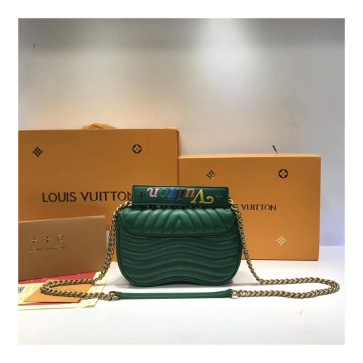 Louis Vuitton New Wave Chain Bag PM M51683 Green - Image 6