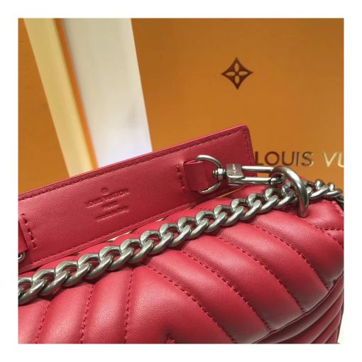 Louis Vuitton New Wave Chain Bag PM M51683 Red - Image 4