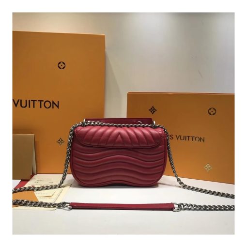Louis Vuitton New Wave Chain Bag PM M51683 Red - Image 6