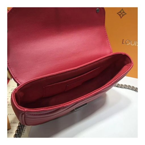 Louis Vuitton New Wave Chain Bag PM M51683 Red - Image 8