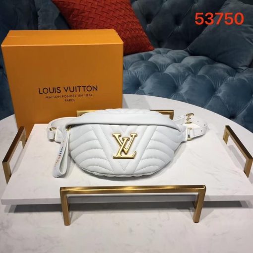 Louis Vuitton New Wave Leather Bumbag M53750 White - Image 2