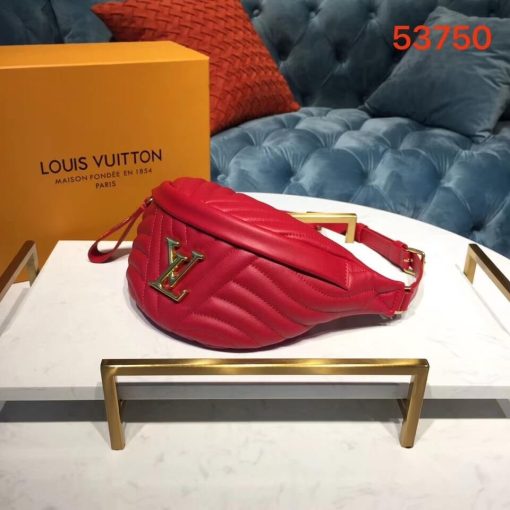 Louis Vuitton New Wave Leather Bumbag M53750 Red - Image 2