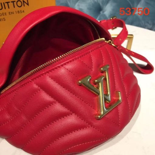 Louis Vuitton New Wave Leather Bumbag M53750 Red - Image 5