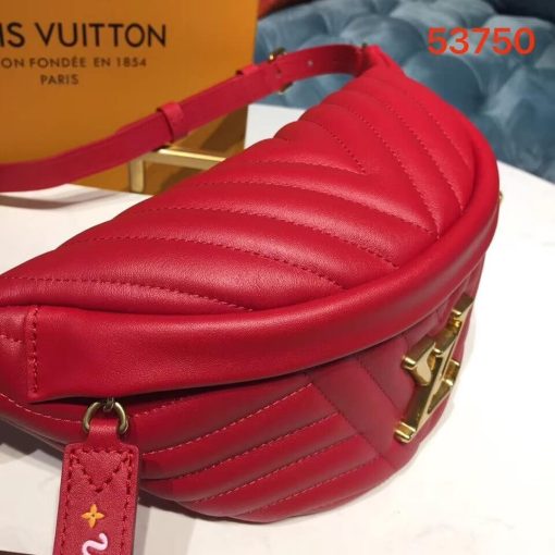 Louis Vuitton New Wave Leather Bumbag M53750 Red - Image 6