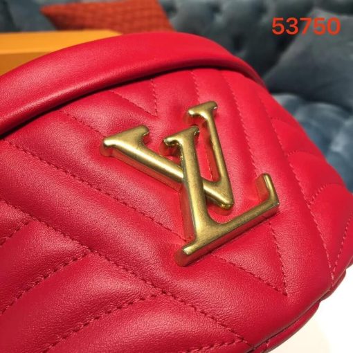 Louis Vuitton New Wave Leather Bumbag M53750 Red - Image 7