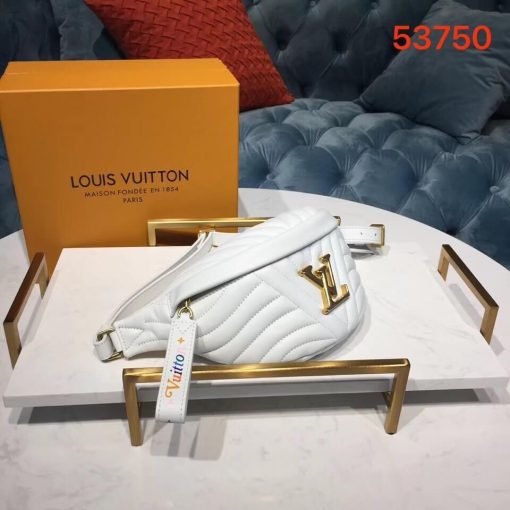 Louis Vuitton New Wave Leather Bumbag M53750 White - Image 3