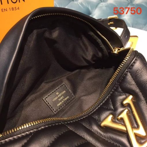 Louis Vuitton New Wave Leather Bumbag M53750 Black - Image 6