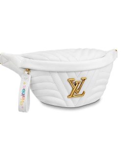 Louis Vuitton New Wave Leather Bumbag M53750 White