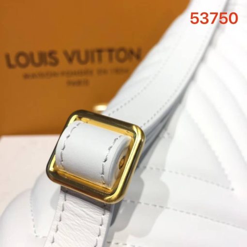Louis Vuitton New Wave Leather Bumbag M53750 White - Image 7
