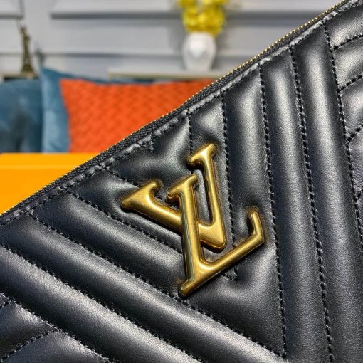 Louis Vuitton New Wave Zipped Pochette M68478 M63943 M67500 M68579 Black - Image 5