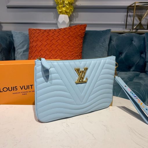 Louis Vuitton New Wave Zipped Pochette M68478 M63943 M67500 M68579 Black - Image 13