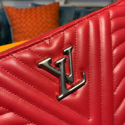 Louis Vuitton New Wave Zipped Pochette M68478 M63943 M67500 M68579 Red - Image 5