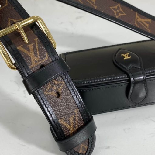 Louis Vuitton Officier M69841 Black - Image 8