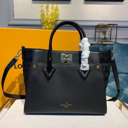 Louis Vuitton On My Side Bag M53823 Black - Image 2