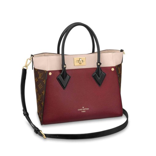 Louis Vuitton On My Side MM M56934 M58485 Burgundy