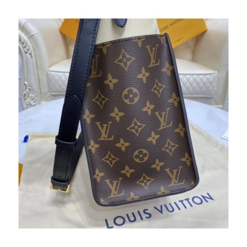Louis Vuitton On My Side MM M56934 M58485 Burgundy - Image 7