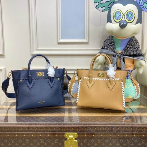 Louis Vuitton On My Side MM Shoulder Bag M21569 Apricot - Image 10