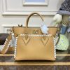 Louis Vuitton On My Side MM Shoulder Bag M21569 Apricot